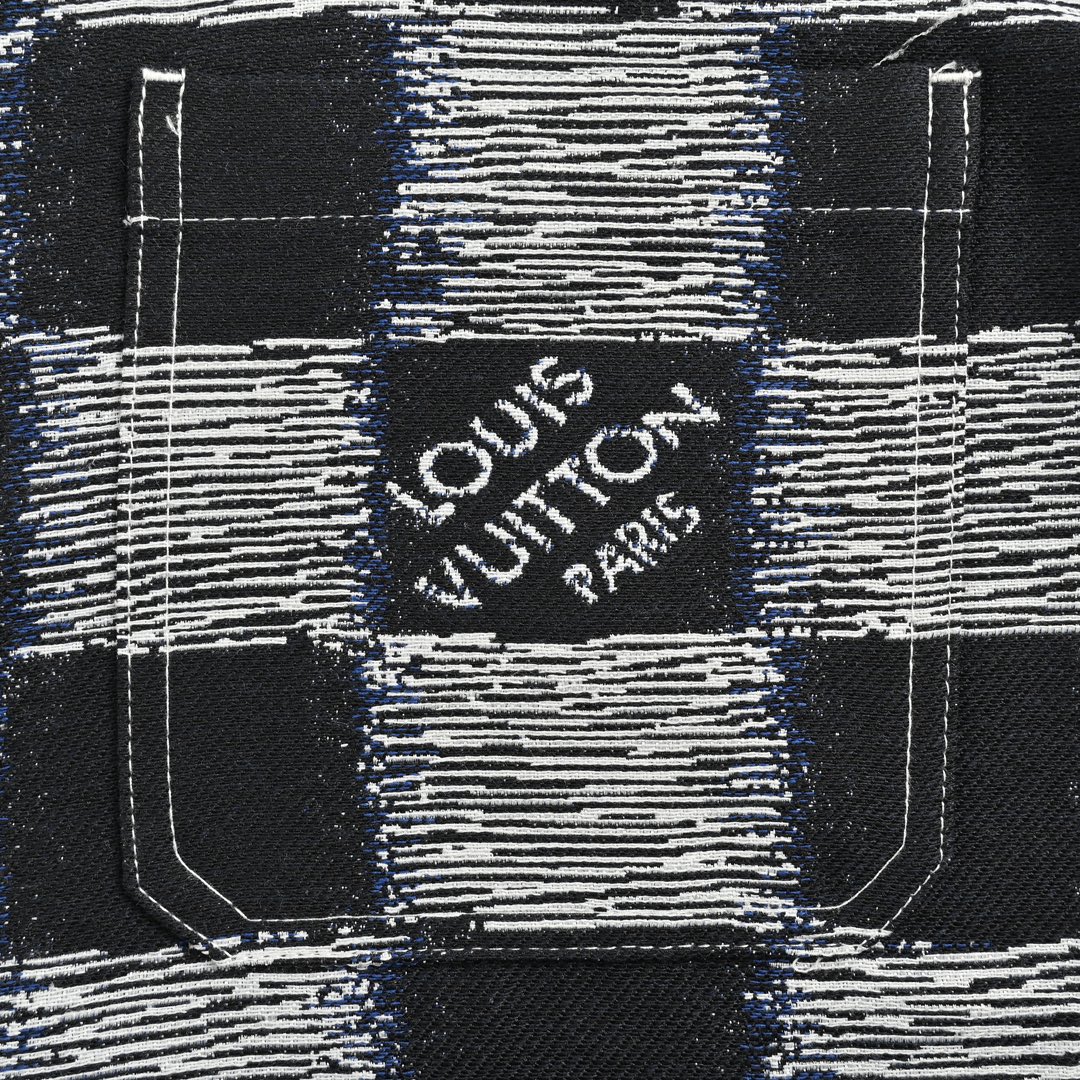 Louis Vuitton 24Fw Checkerboard Shirt