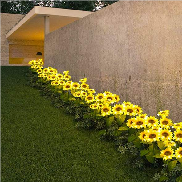 SUMMER HOT SALE 50% OFF-Artificial Sunflower Solar Garden Stake Lights-BUY 3 FREE SHIPPING