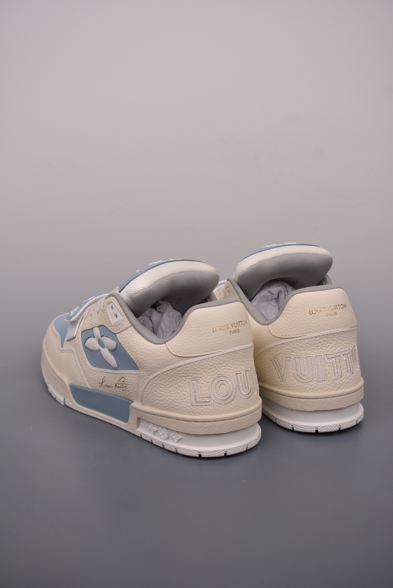 Louis Vuitton Archlight Sneakers casual sports shoes beige blue