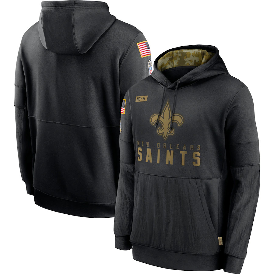 NEW ORLEANS SAINTS HEAVYWEIGHT HOODIE VETERAN02