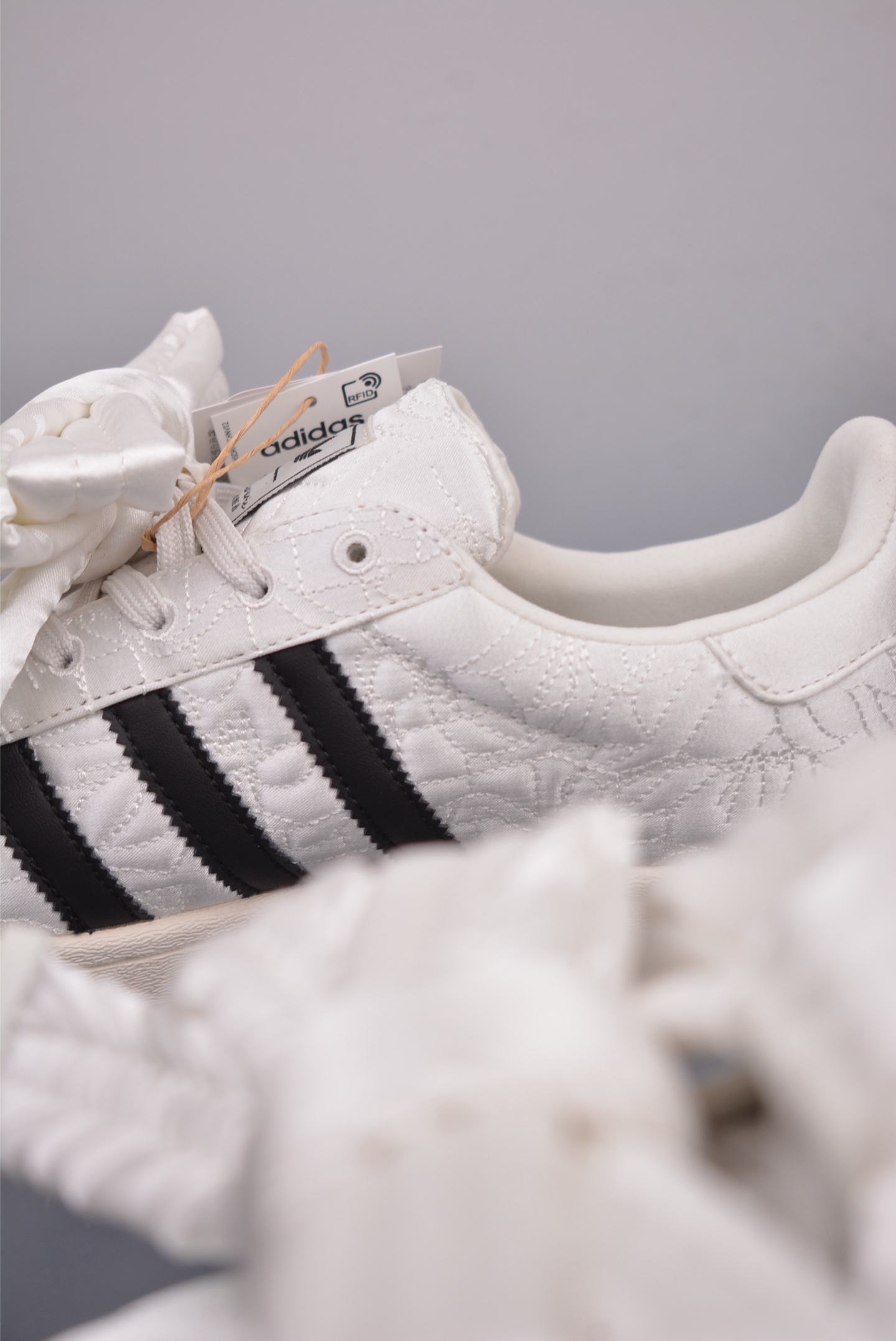Caroline Hu x Adidas Originals Superstar White Black JR7977