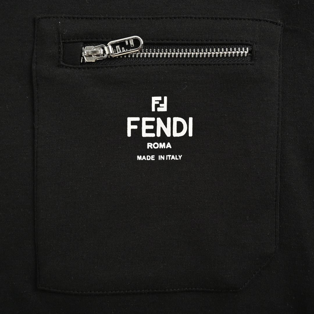 Fendi 24ss pocket zip short sleeve