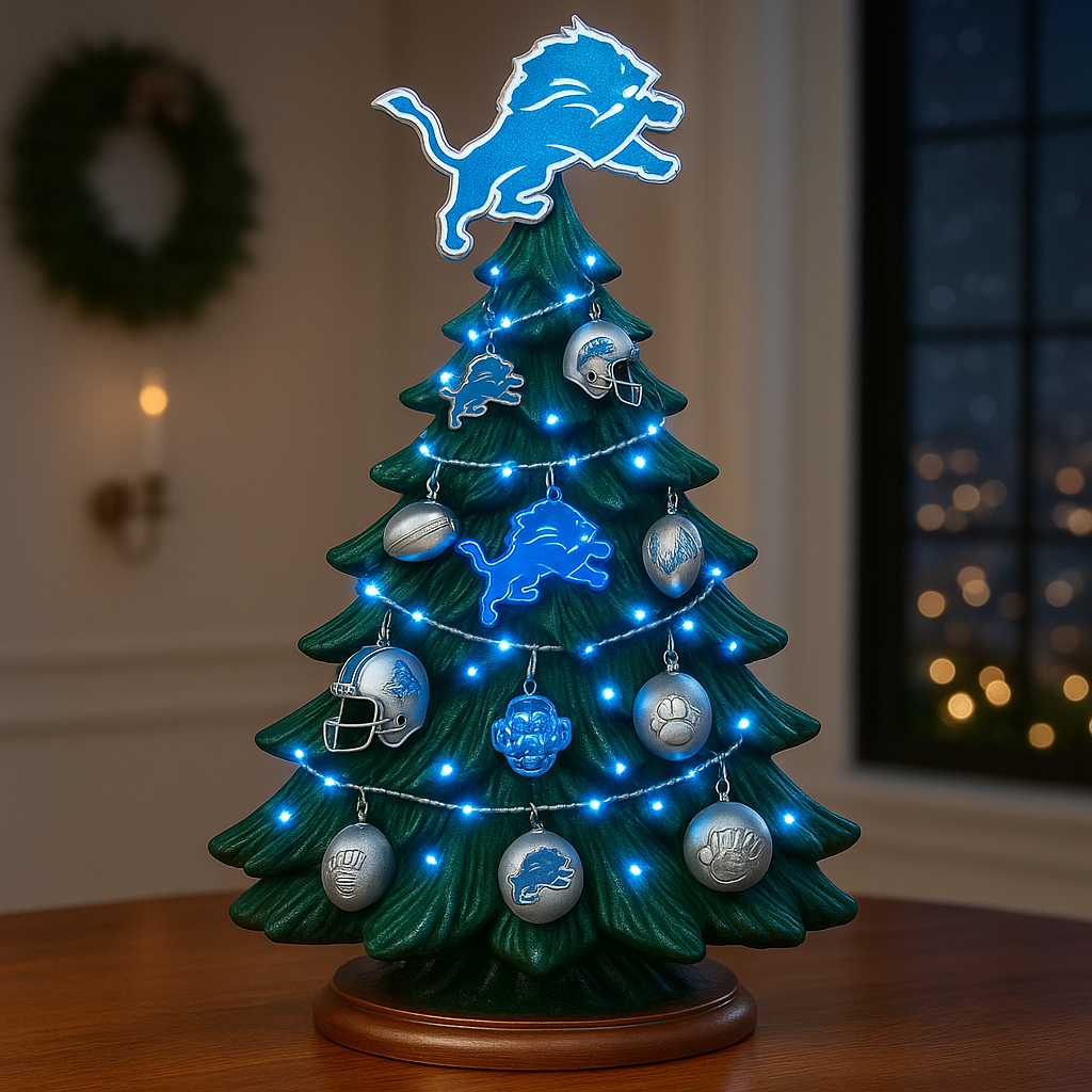 NFL Team Christmas Trees