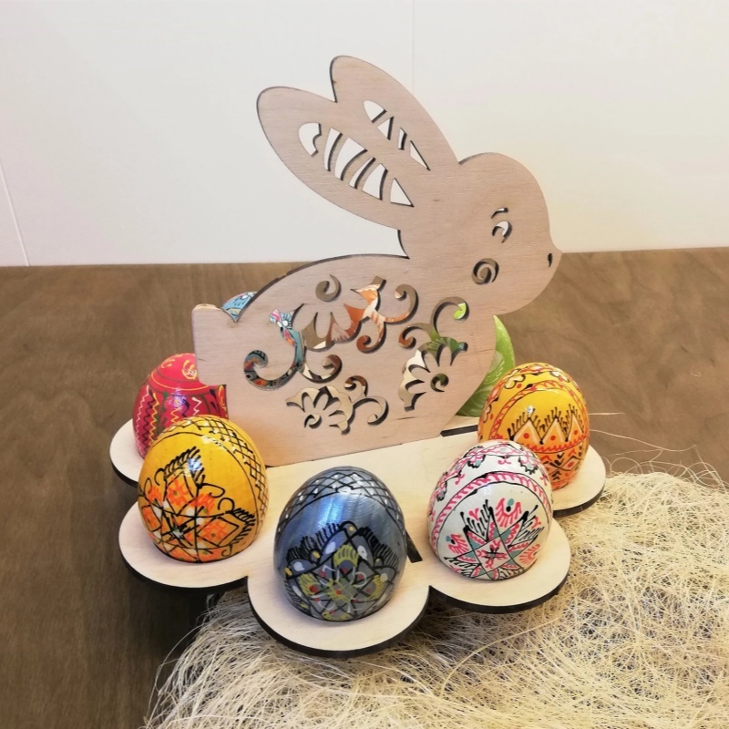 Wooden Easter Egg holder