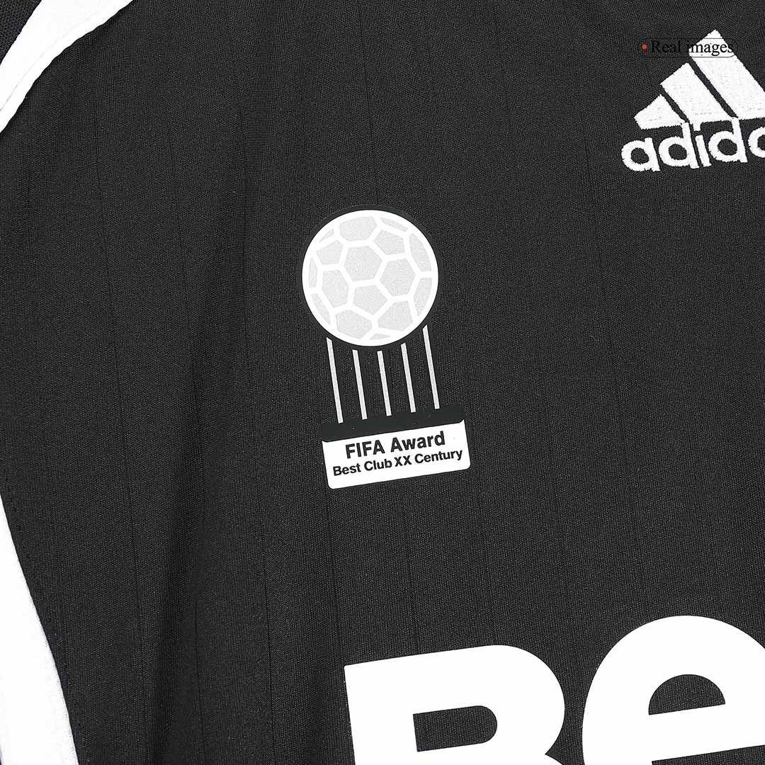 Retro Madrid Away Long Sleeve Football Shirt 2006/07