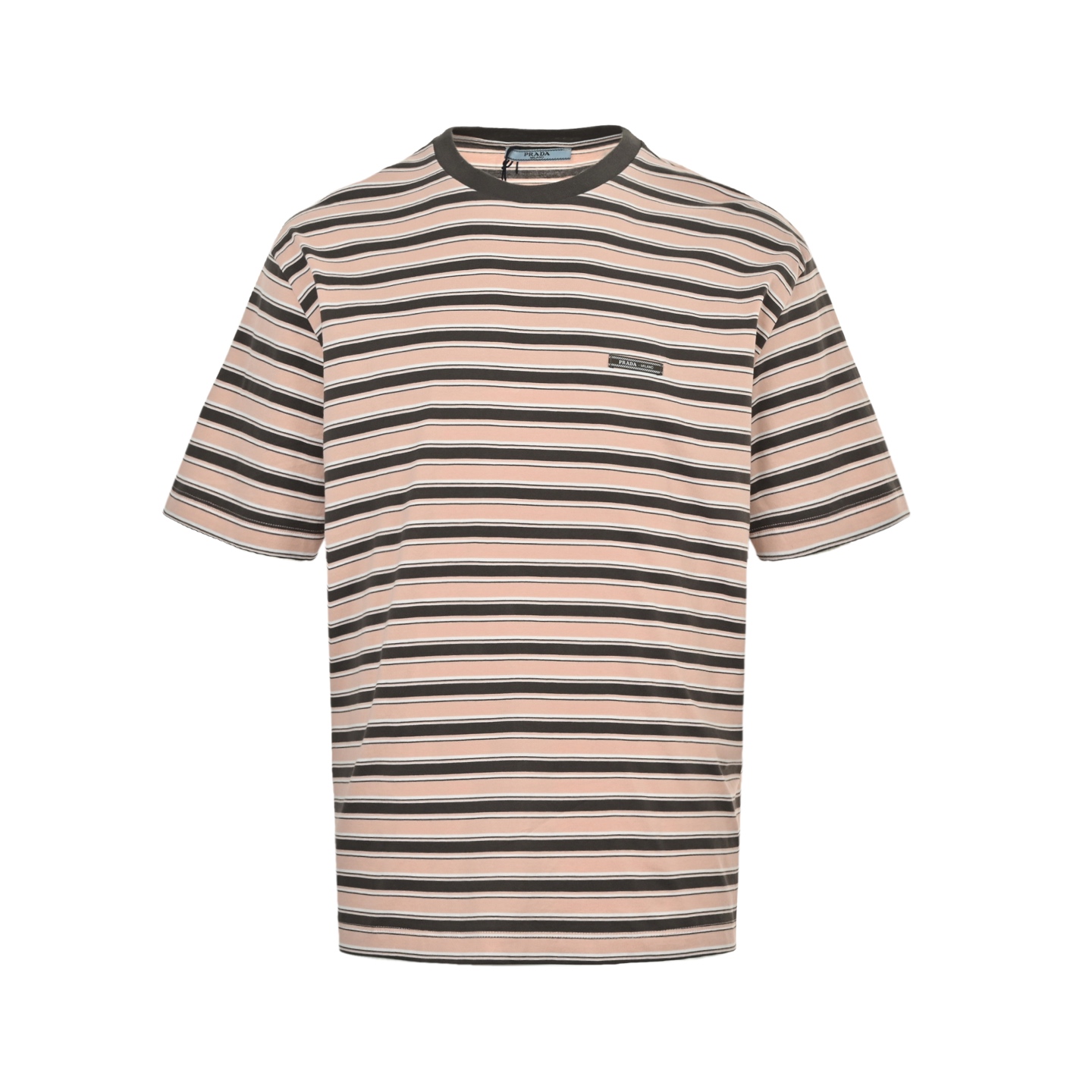 Prada 25ss hand-painted graffiti lettering short sleeve