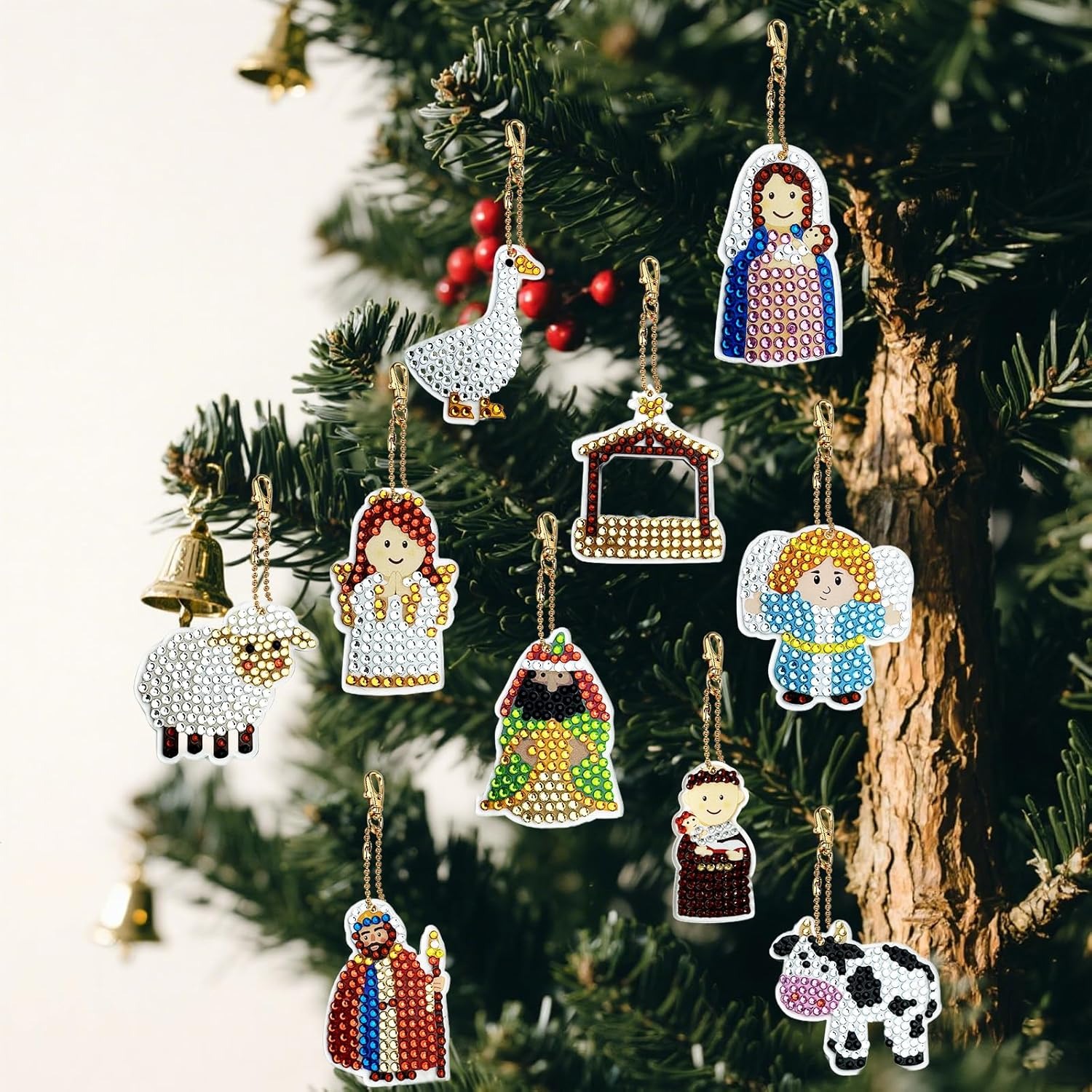 Nativity Advent Calendar Diamond Art Kit