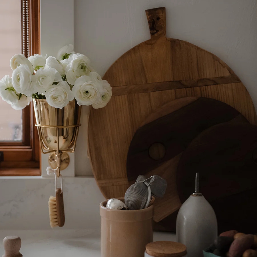 🔥ON SALE🔥Handcrafted Opal Wall Vessel