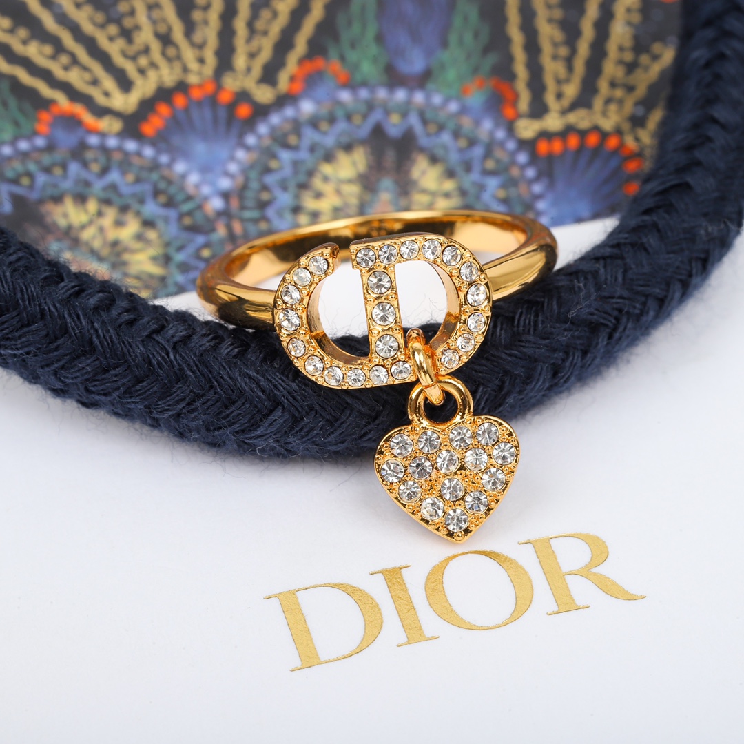 Dior CD diamond ring