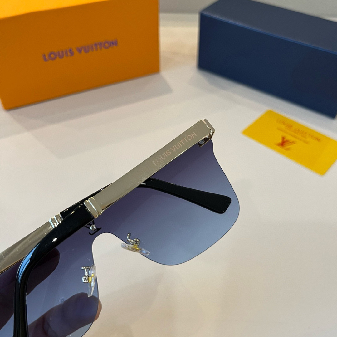 Louis Vuitton half-rim sunglasses