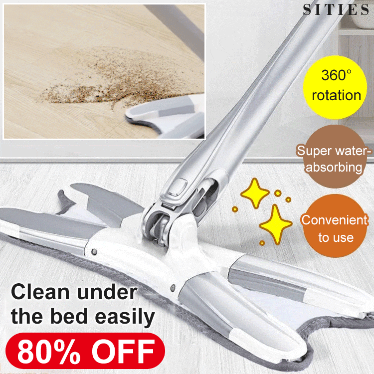 🌲Early Christmas Sale 50% OFF - 360° Rotatable 140 cm Adjustable X-Type Butterfly Cleaning Mop--Buy 2 GET 10% OFF & FREE SHIPPING