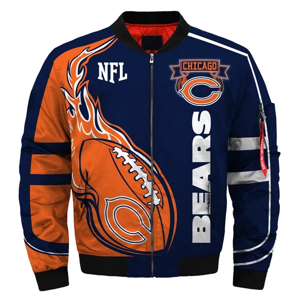 CHICAGO BEARS BOMBER JACKET