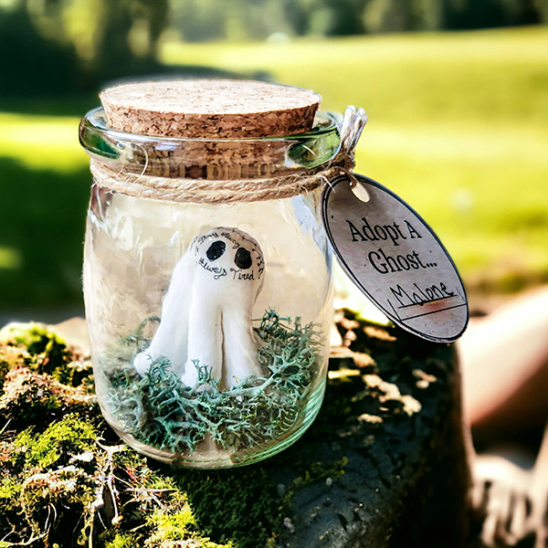 🎃Early Halloween Sale👻Adopt a Ghost-Pet Ghost in a Jar