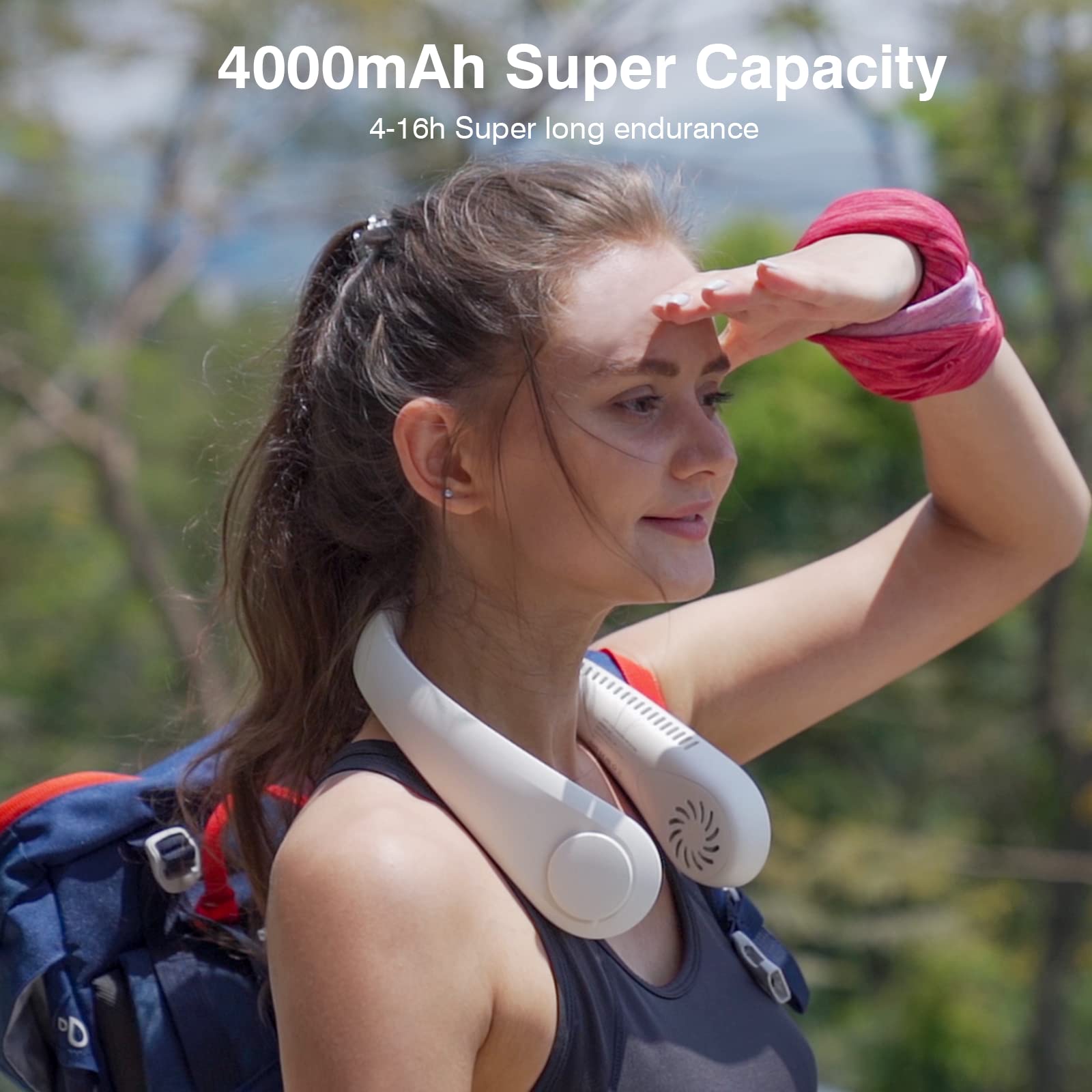 🎁Last Day Promotion SAVE 70% - 2023 New Portable Neck Fan -- BUY 2 GET 15% OFF & FREE SHIPPING NOW