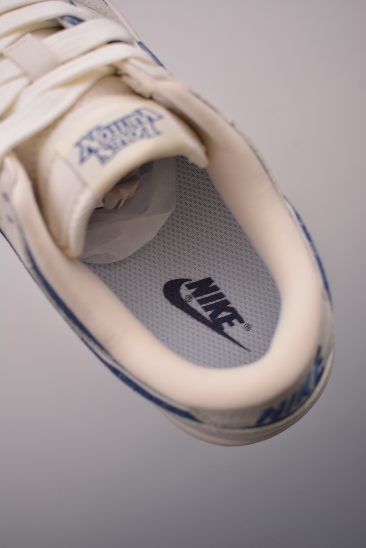 Louis Vuitton x Nike SB Dunk Low LV Monogram Off-White Denim Blue JH8310-955