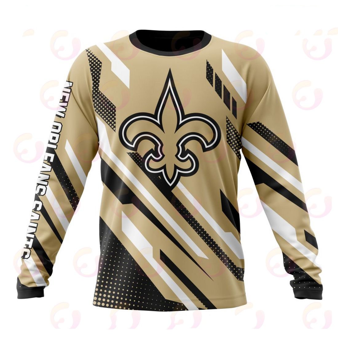 NEW ORLEANS SAINTS 3D HOODIE SPECIAL MOTOCROSS CONCEPT