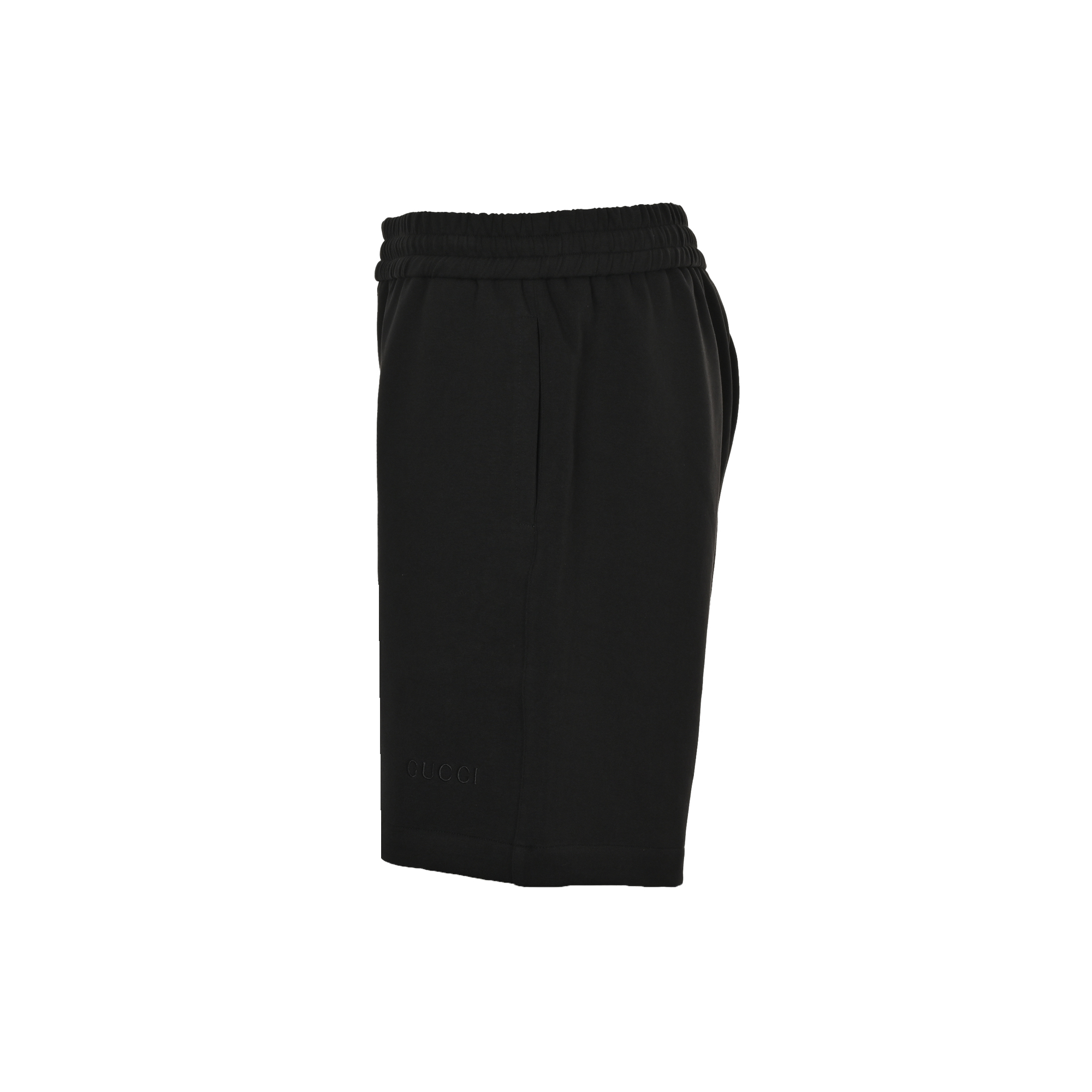 Gucci 25ss small embroidered space cotton shorts