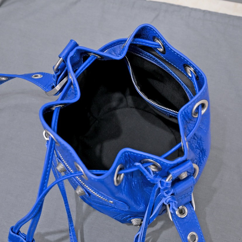 Balenciaga Lecagole Bucket Motorcycle Bag
