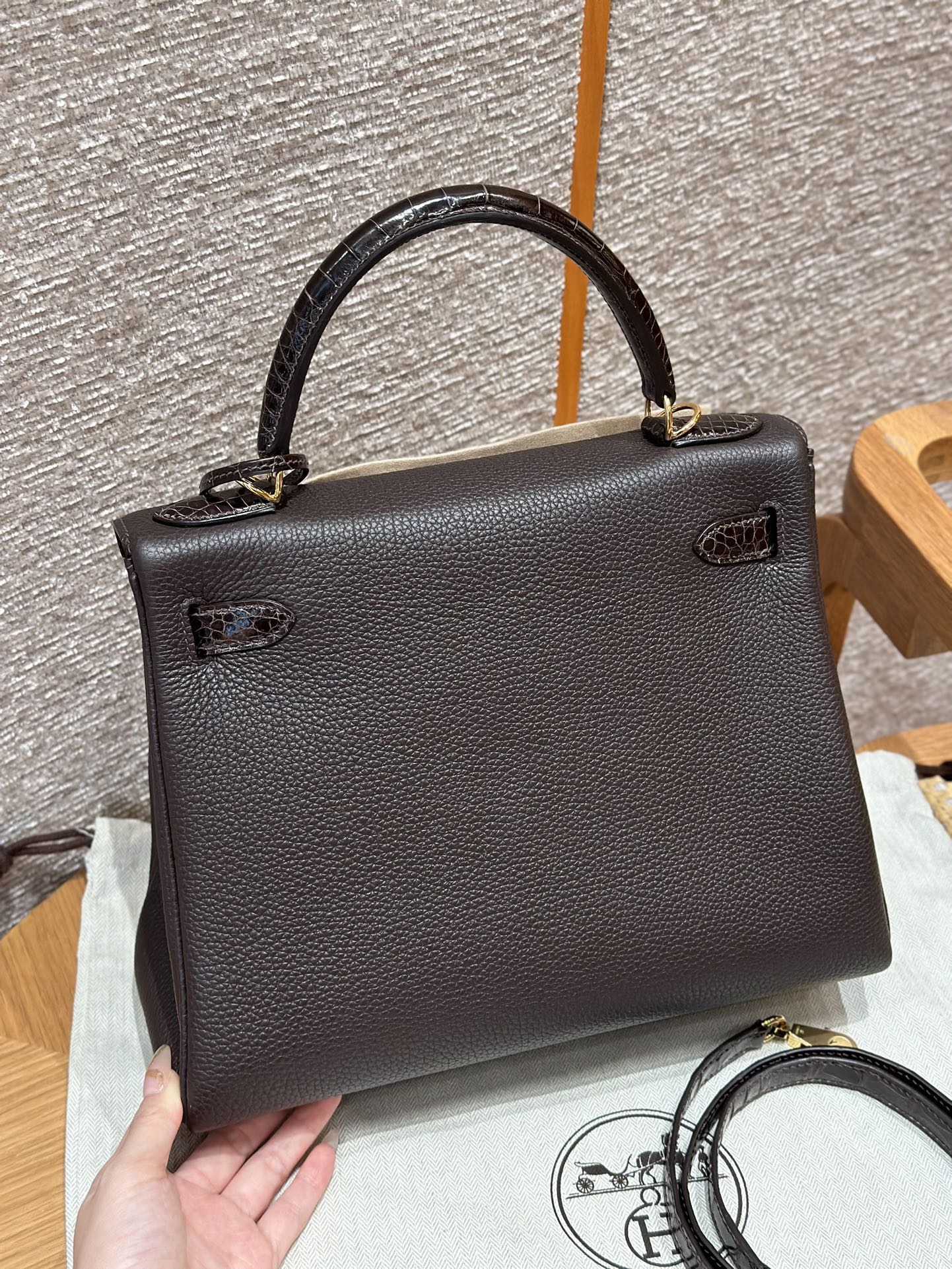 Hermès Kelly Touch 46Ebene Handbag (Handmade to Order)