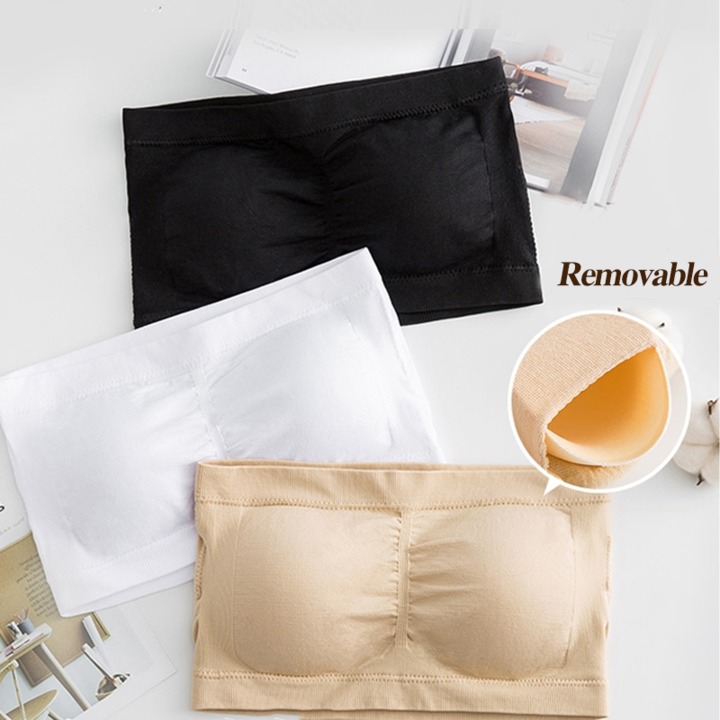 (Last Day Flash Sale-50% OFF) 2PCS/SET Full Support Seamless Bandeau-BUY 2 SETS FREE SHIPPING