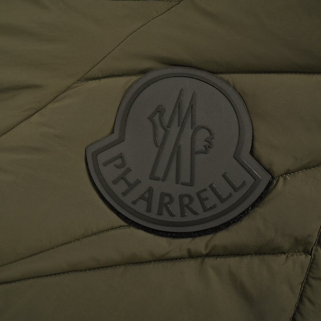 Moncler 23Fw Pharrell co-branded nylon waterproof hooded down jacket
