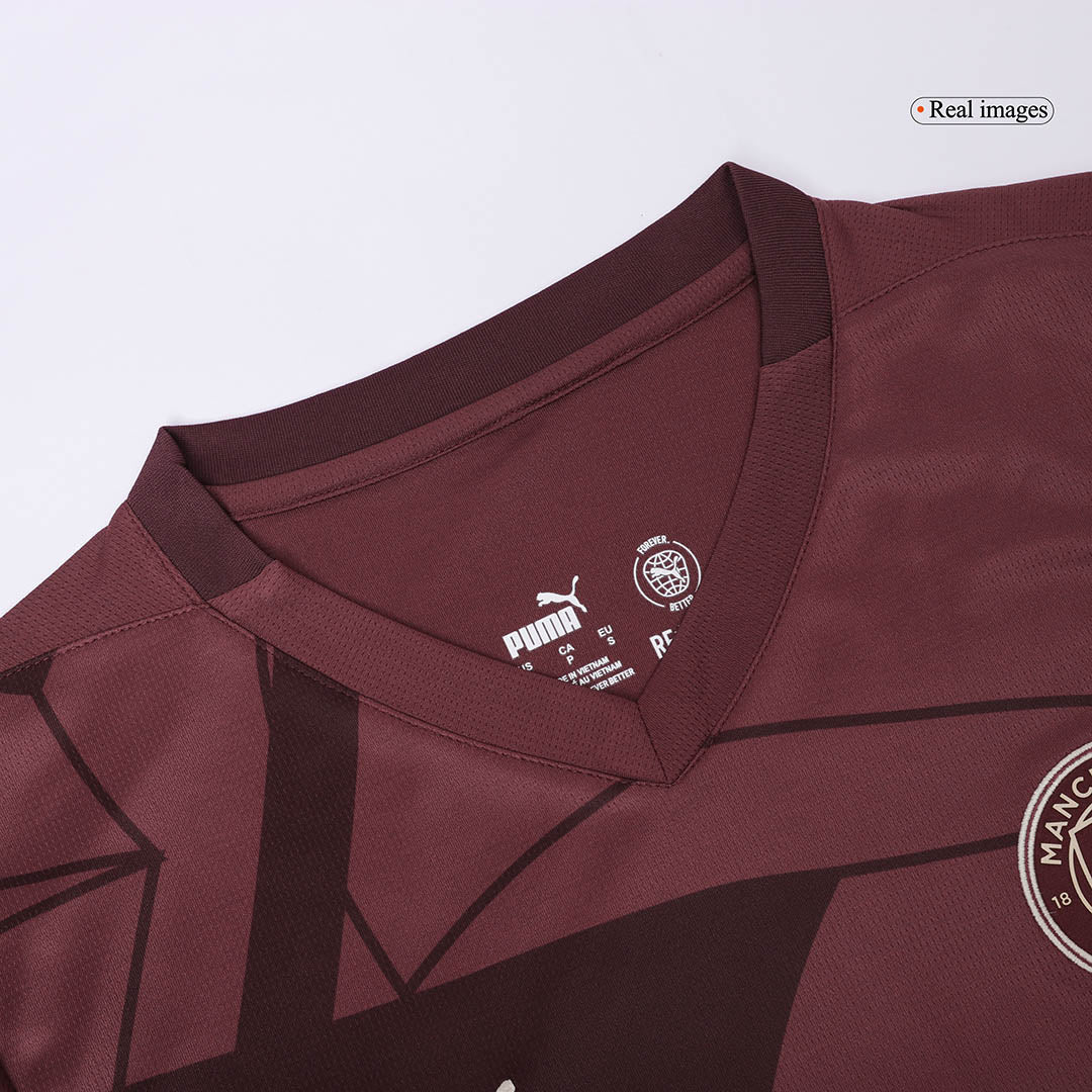 Manchester City Third Away Football Shirt (Shirt + Shorts + Socks) 2024/25