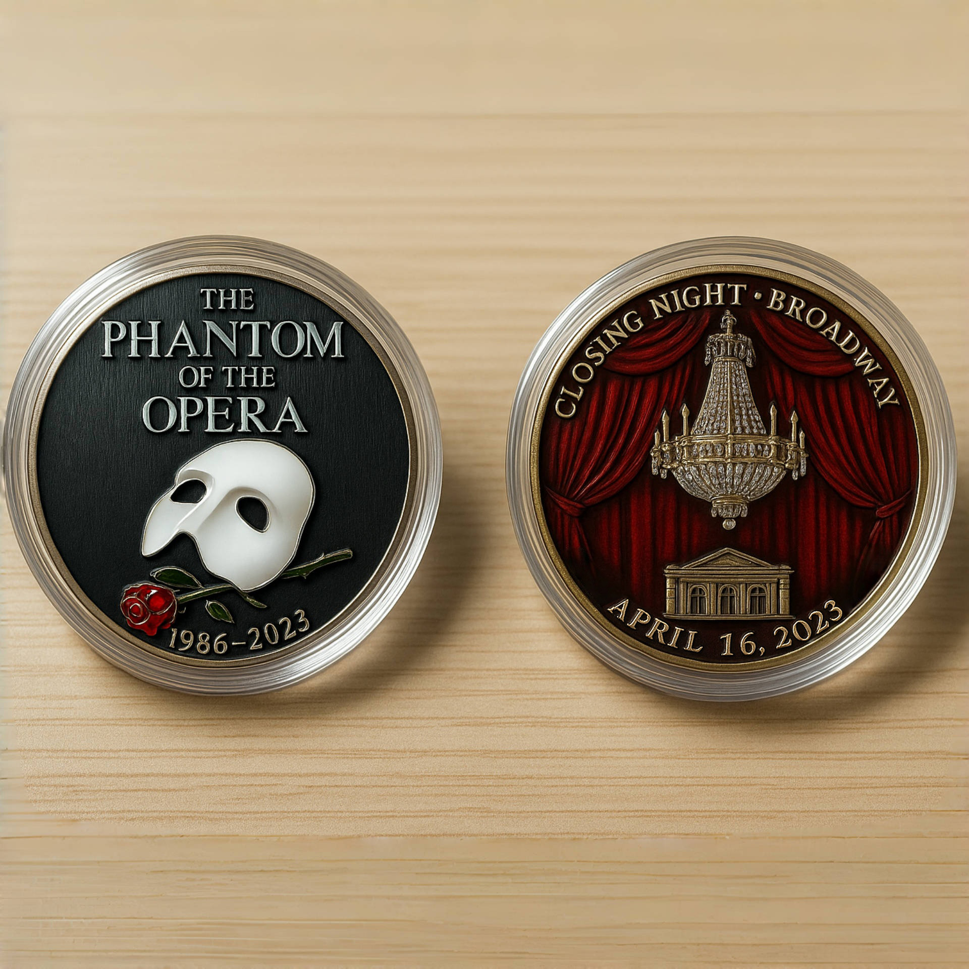 The Phantom of the Opera – Broadway Farewell Commemorative Coin