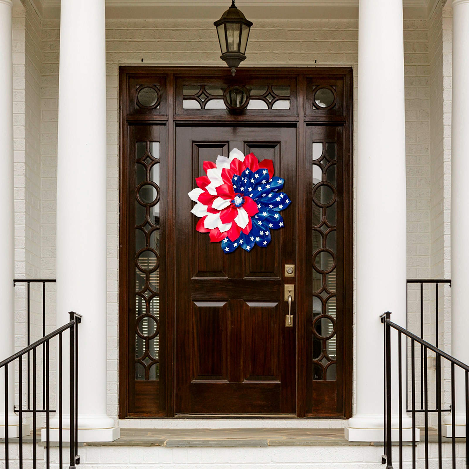 🔥[SAVE 50% OFF]--16inch/40cm American Flag Wreath-BUY 2 GET 10% OFF & FREE SHIPPING