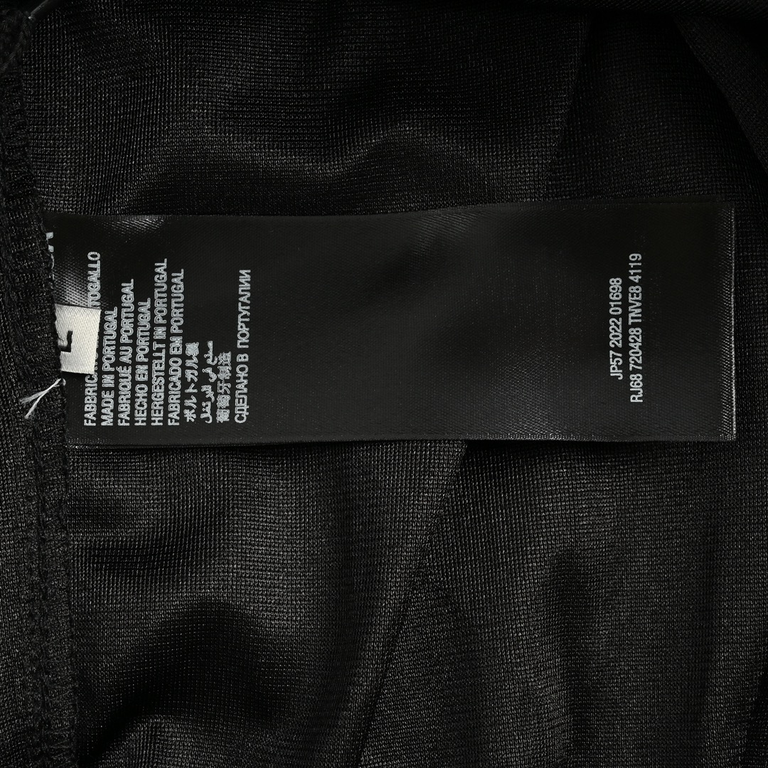 Balenciaga 24ss double ring embroidered shorts