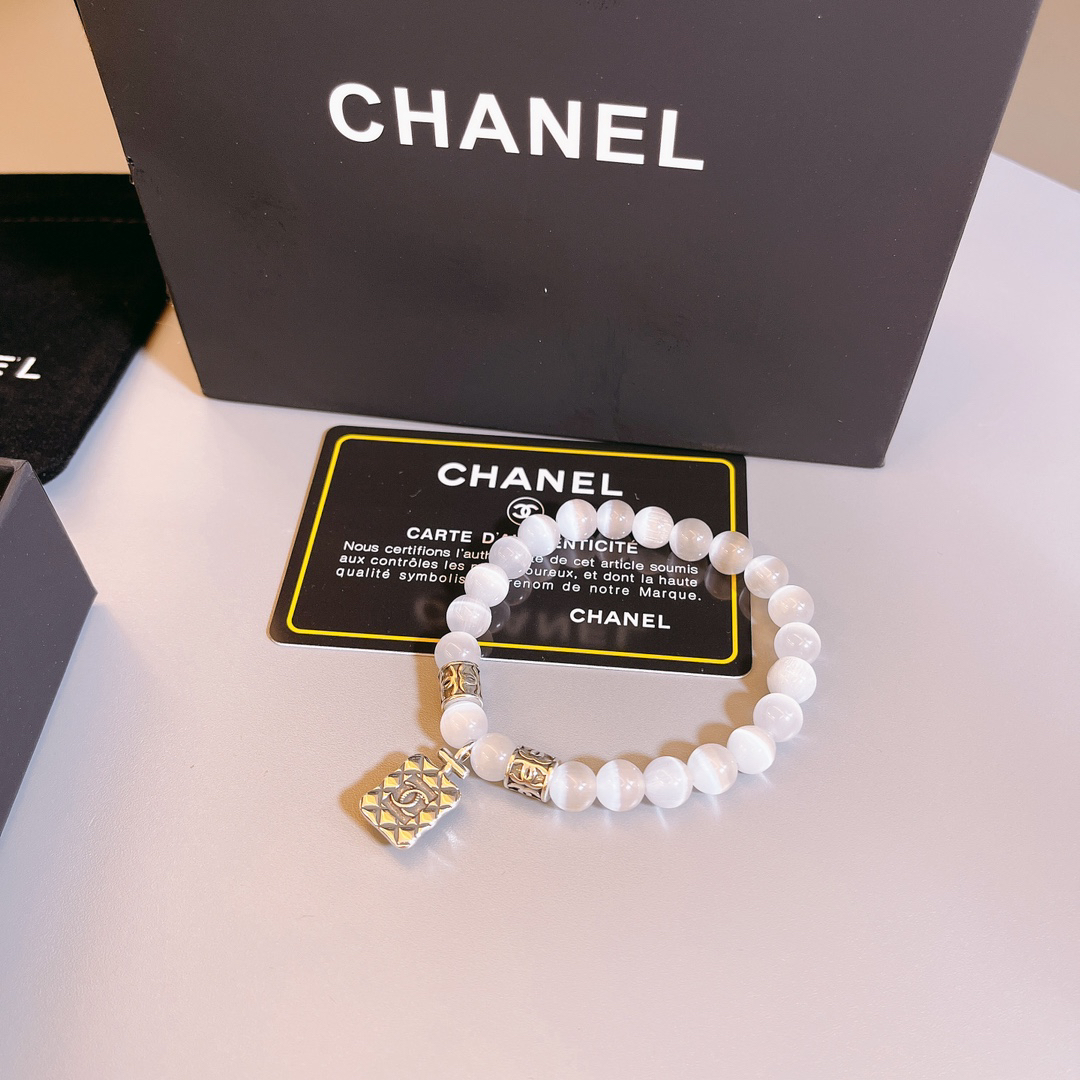 Chanel natural stone bracelet