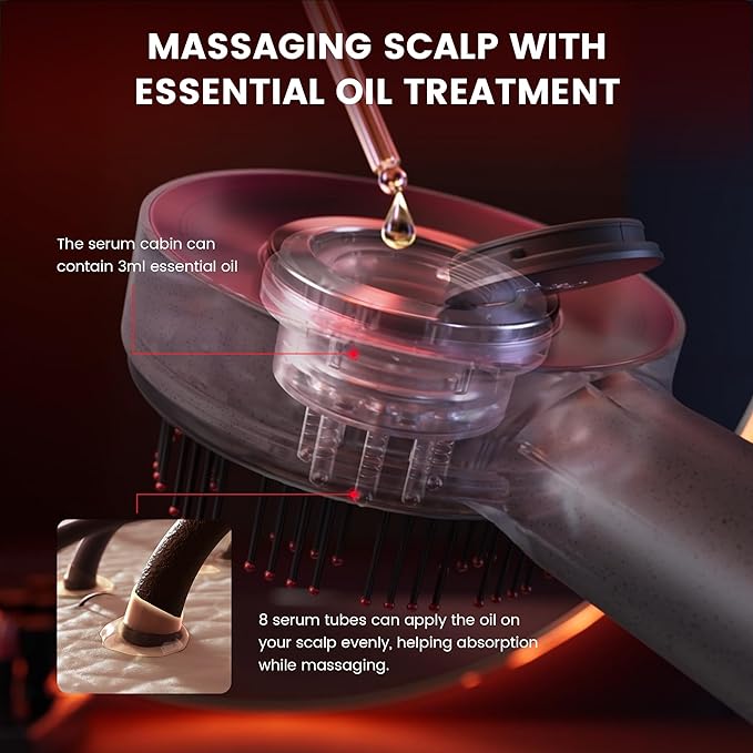 Scalp Massager Infrared Hair Care