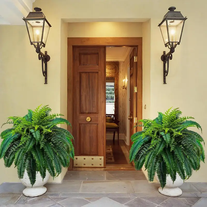 ✨This Week's Special Price $19.99💥UV Resistant Lifelike Artificial Boston Fern