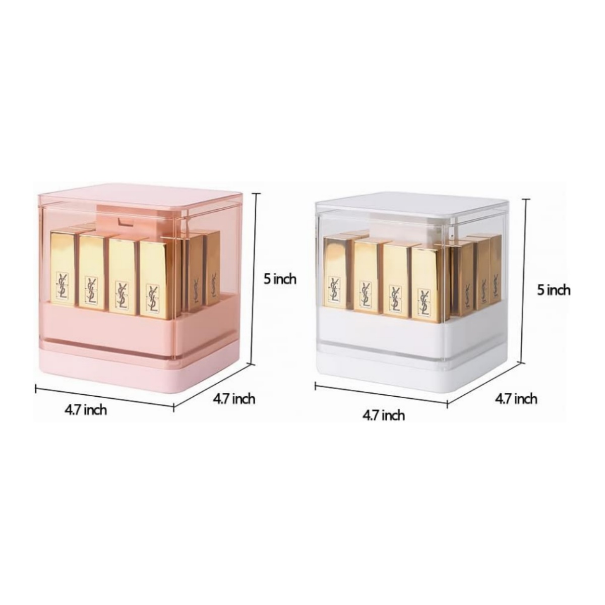 🔥ON SALE🔥12 Spaces Press-Type Automatic Lift Lip Gloss Holder Organizer