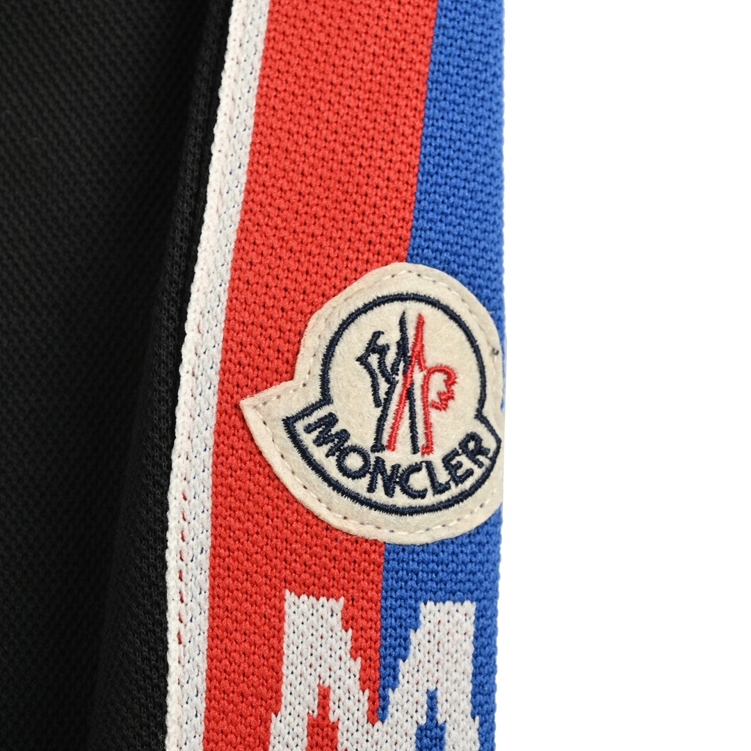 Moncler 24Fw side webbing trousers