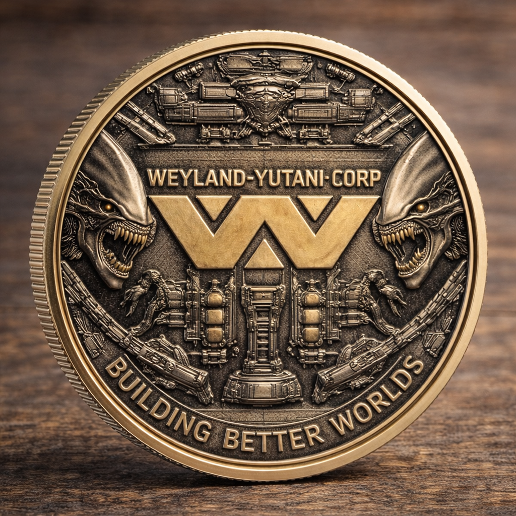 Alien 2 40th anniversary commemorative coin