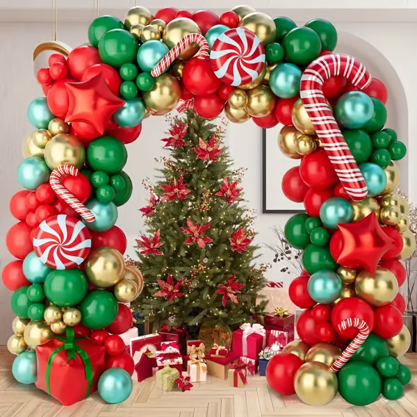 Early Xmas Sale 70% OFF-Christmas Balloon Garland Arch Kit