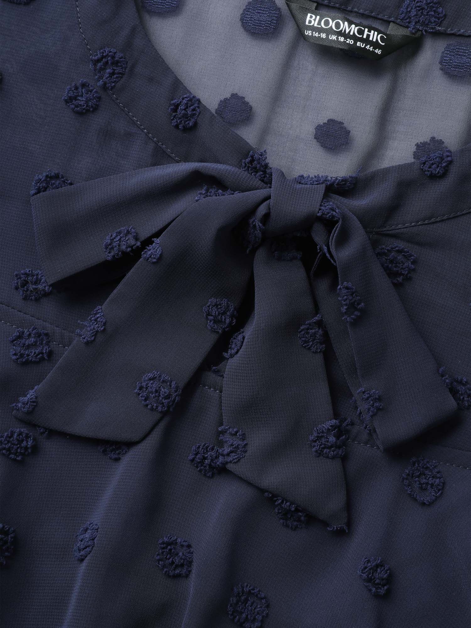 Polka Dots Adjustable Shoulder Sheer Jumpsuit