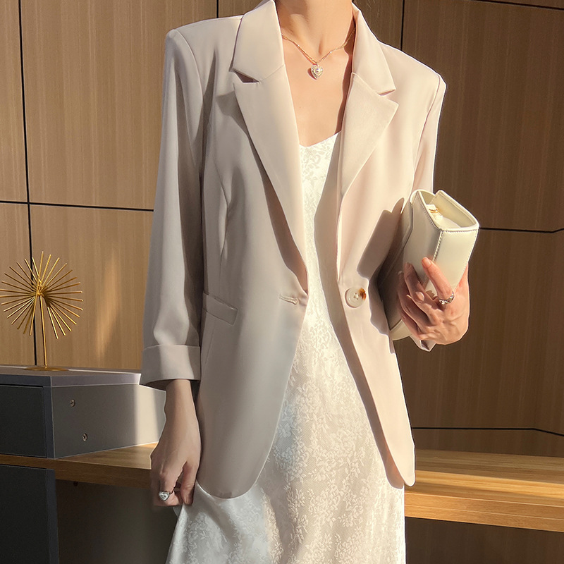 Small suit jacket for ladies Temperament self-cultivation age