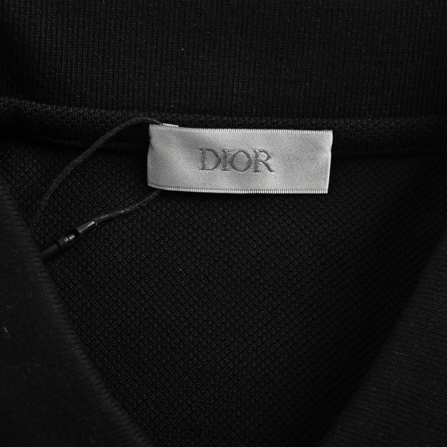 Dior 25ss signature letter embroidered Polo short sleeve