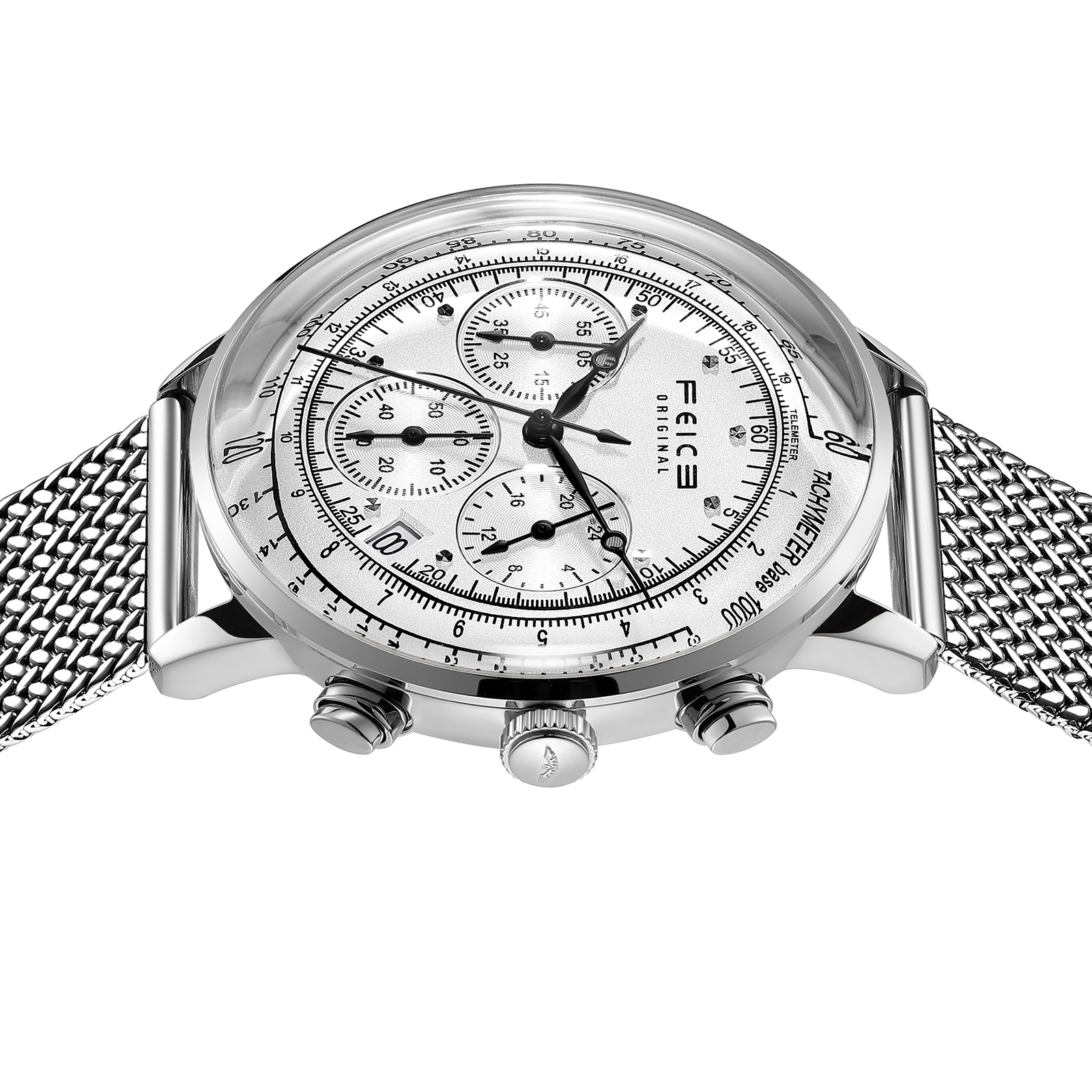 FEICE FS303 Men's Wrist Watch with Japanese Quartz Movement Date Multi