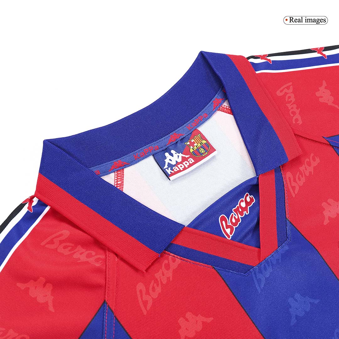 Details:  Version:  Fan Edition   Designed for: Men Embroidered; Logo 100% polyester and keeps you dry Product color: red&blue  Model size reference:  180cm/84kg (5.9ft/185lbs) Chest size: 106cm Replica size L/Authentic size XL (Size difference within 2-3