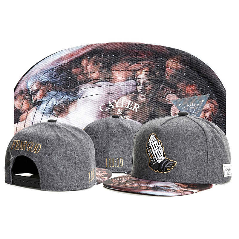 American style round brim hat hip hop hat new men's and women's casual hat adjustable