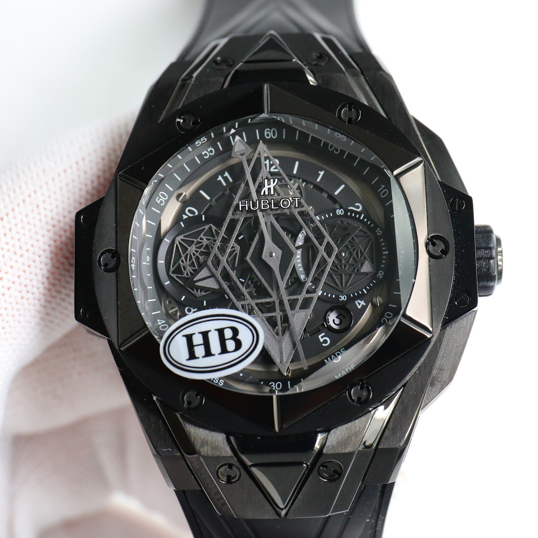 Hublot Big Bang Sang Bleu Ⅱ Tattoo Second Generation Watch