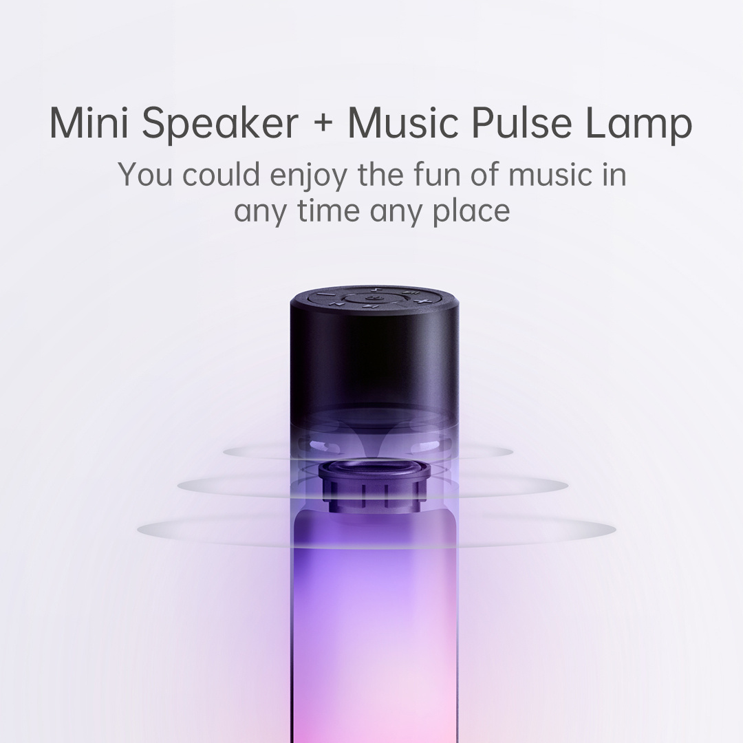 Nextool 4 Colors Flashlight, IPX4 Waterproof USB-C Speaker Lamp