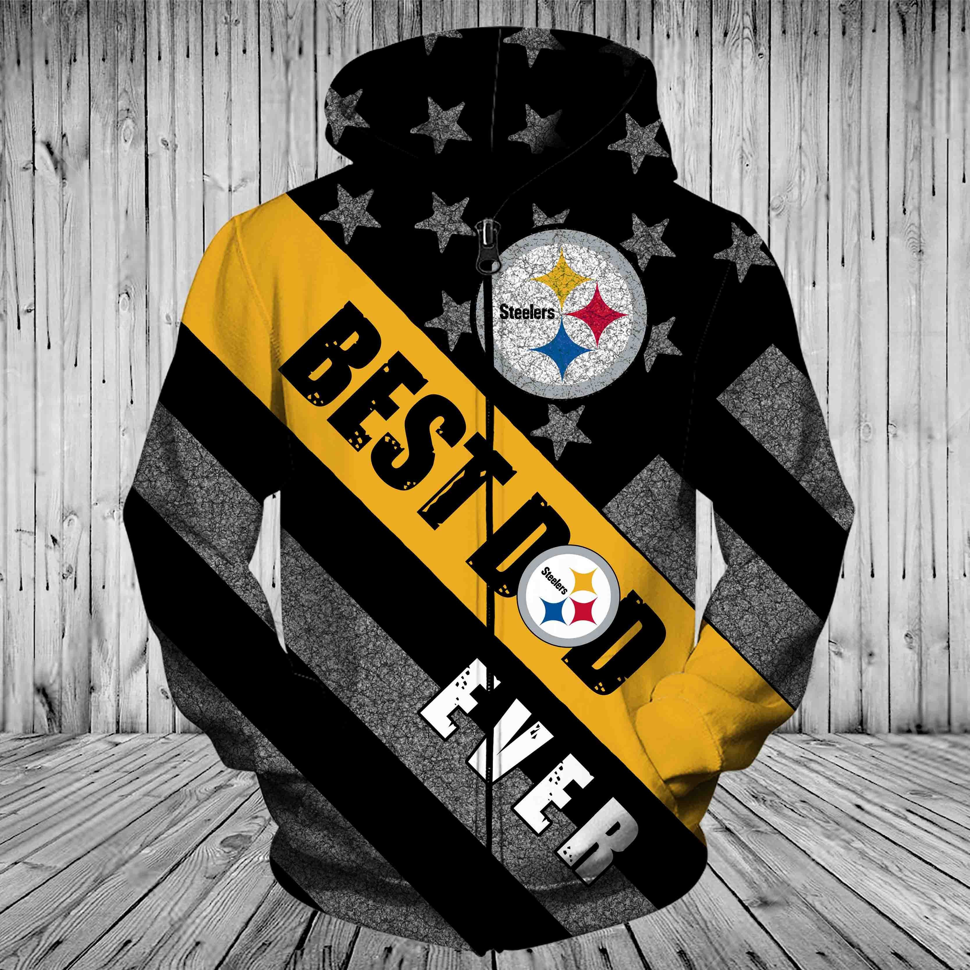 STEELERS 3D HOODIE DAD33