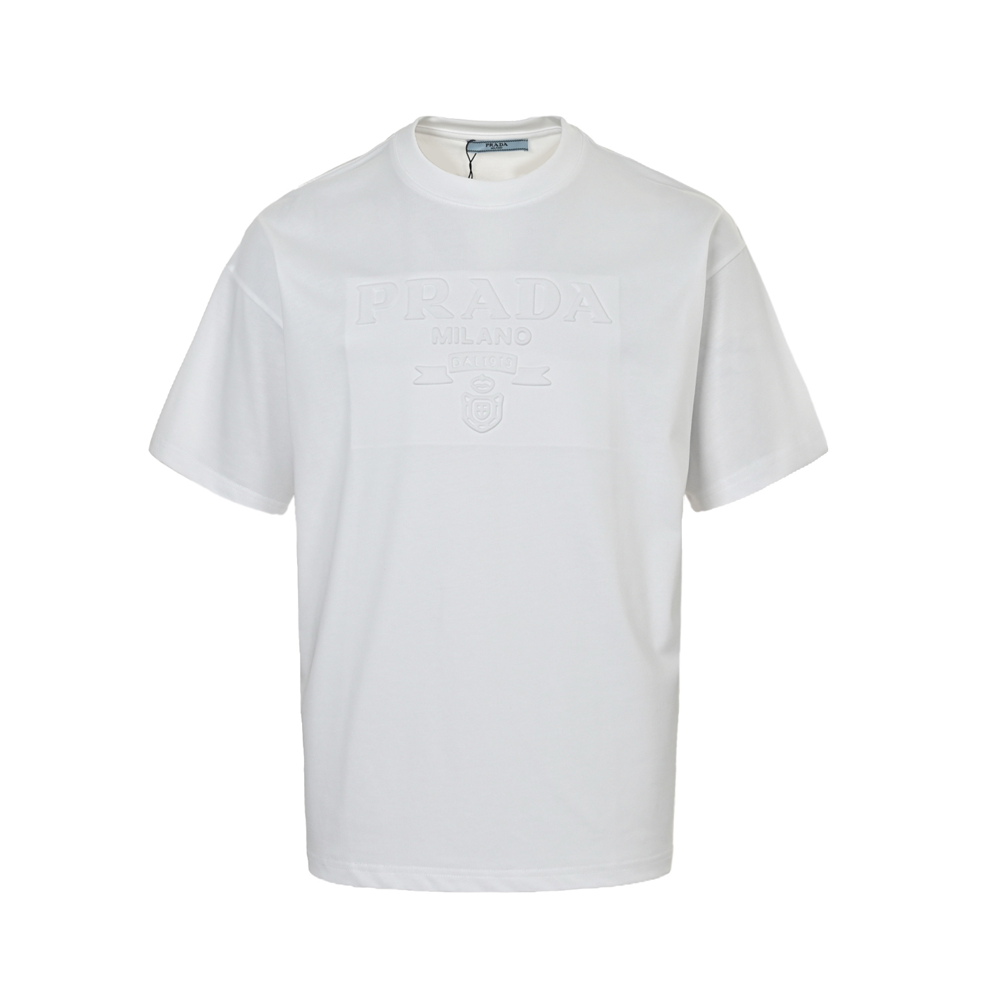 Prada embossed logo short sleeves