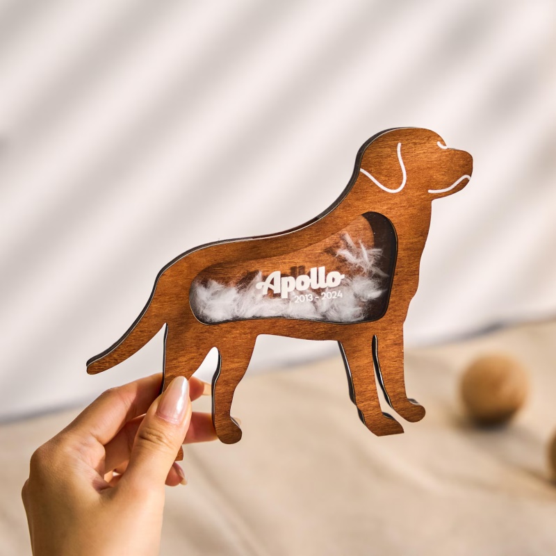 Custom Pet Hair Keepsake Box