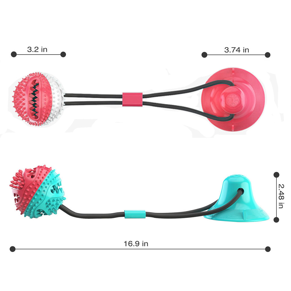 🔥Last Day Promotion - 50% OFF🔥Dog Bite Toy Interactive food leaker toy with Suction Cup