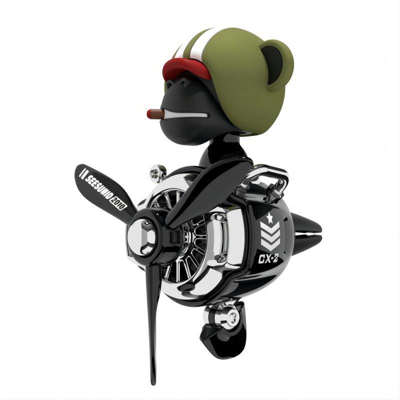 🚗🚗Bobblehead fighter car aromatherapy car decoration