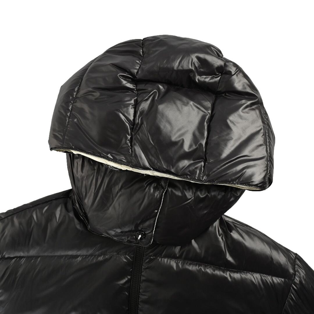 Moncler 24Fw terry embroidery patch lettering down jacket